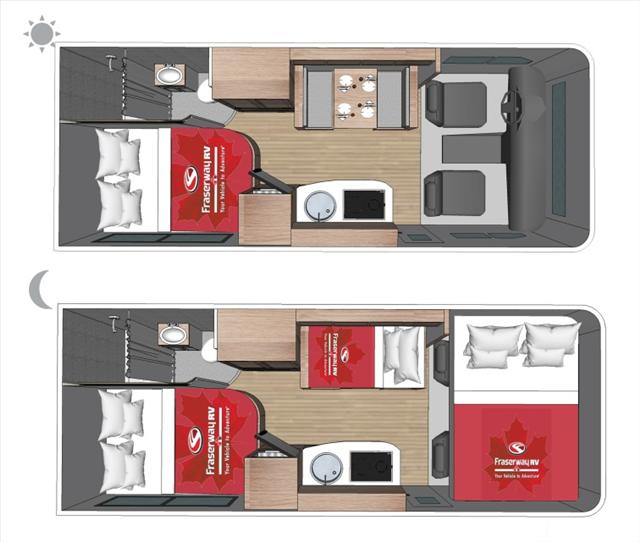 2024 ALP ADVENTURER 23RB, , floor-plans-day image number 0