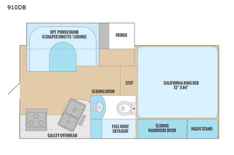 2022 ALP ADVENTURER 910DB, , floor-plans-day image number 0