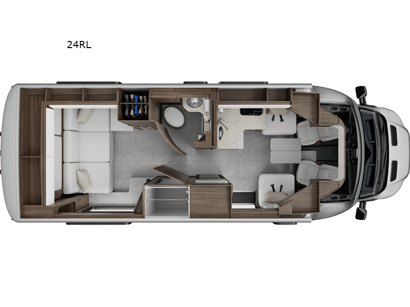 2025 LEISURE WONDER 24RL*24, , floor-plans-day image number 0