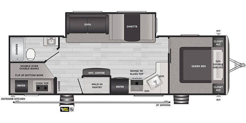 2025 KEYSTONE SPRINGDALE 261BHCWE