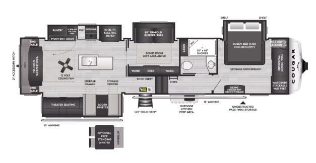 2025 KEYSTONE COUGAR 360MBI