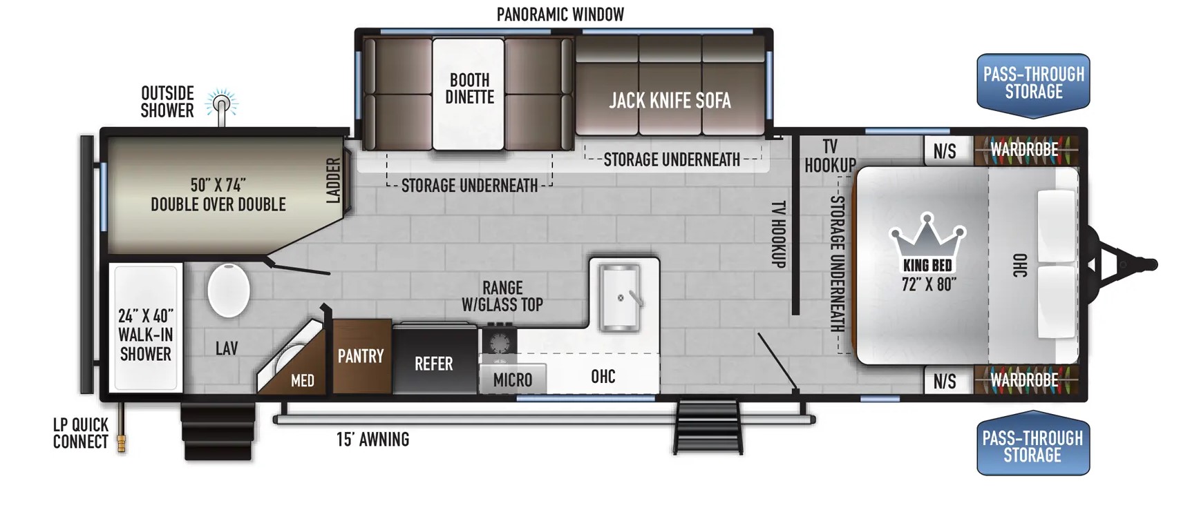 2024 EAST TO WEST RV DELLA TERRA 255BHLE for CAD 44999.00 | Find this ...