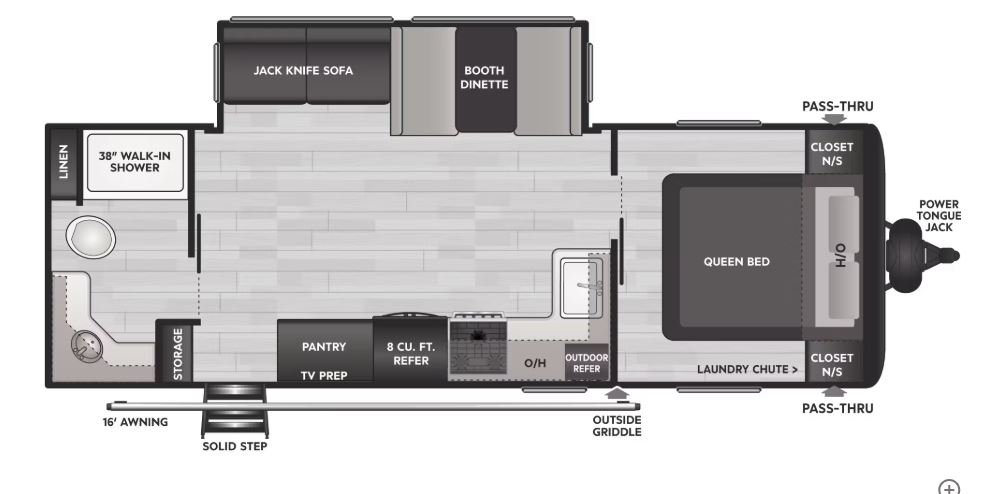 2025 KEYSTONE SPRINGDALE 240RBWE