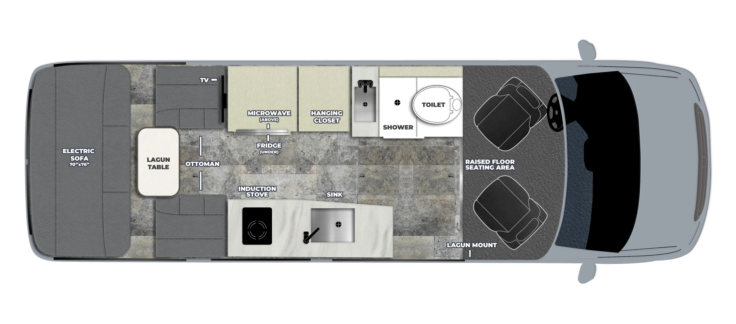 2025 PLEASURE WAY PLATEAU TS, , floor-plans-day image number 0