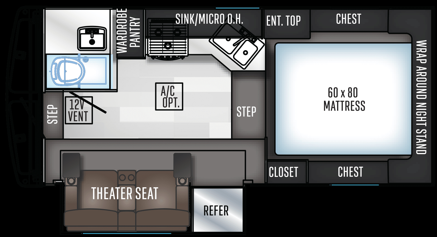 2024 FOREST RIVER PALOMINO HS2910, , floor-plans-day image number 0